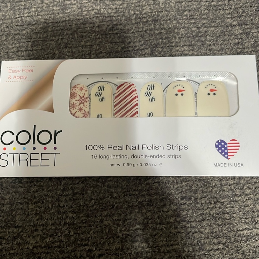 Color street nails- what a snow off retired rare